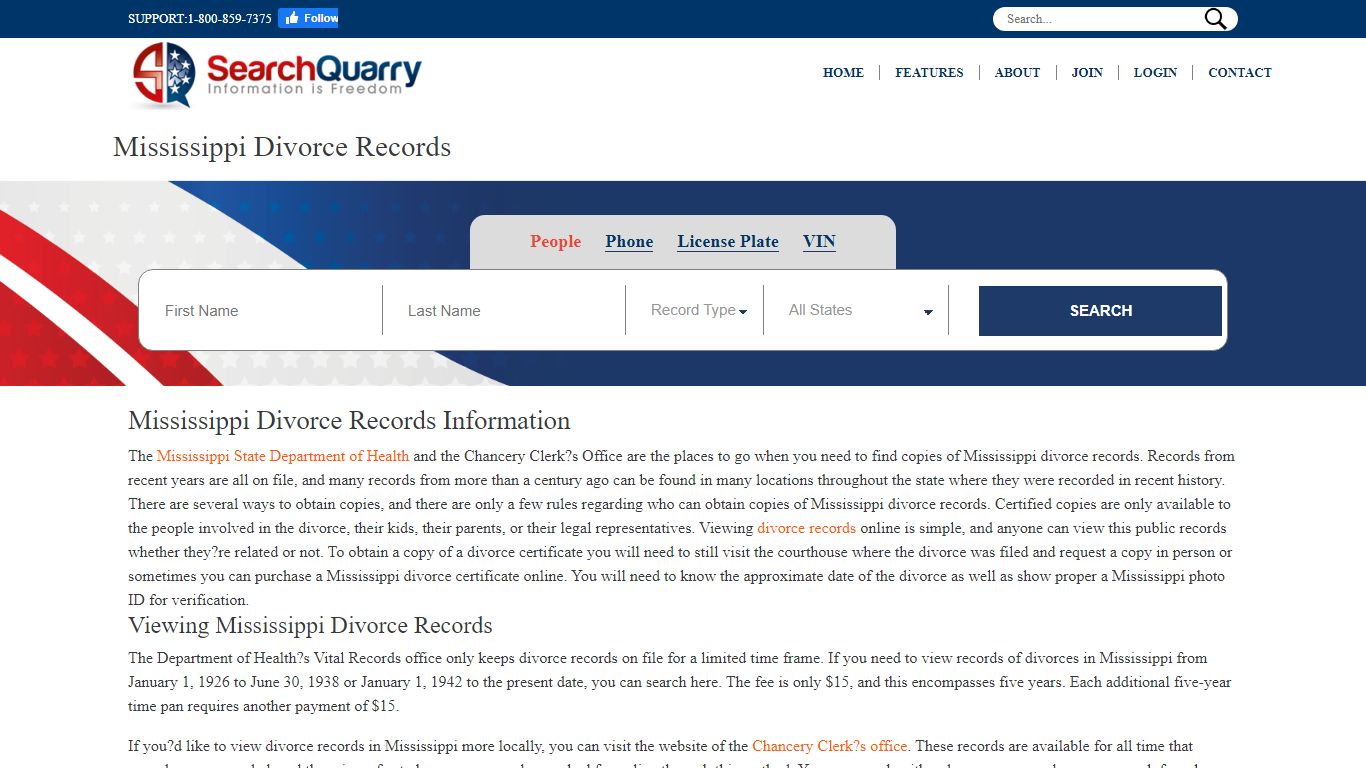 Mississippi Divorce Records | Enter a Name & View ... - SearchQuarry